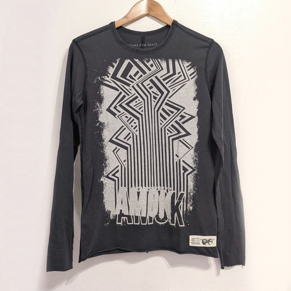 Atoms For Peace Thom Yorke Radiohead 2013 AMOK long sleeve tshirt top shirt